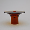 LJUSSTAKE, glas, "Ambra" signerad Nanny Sti...