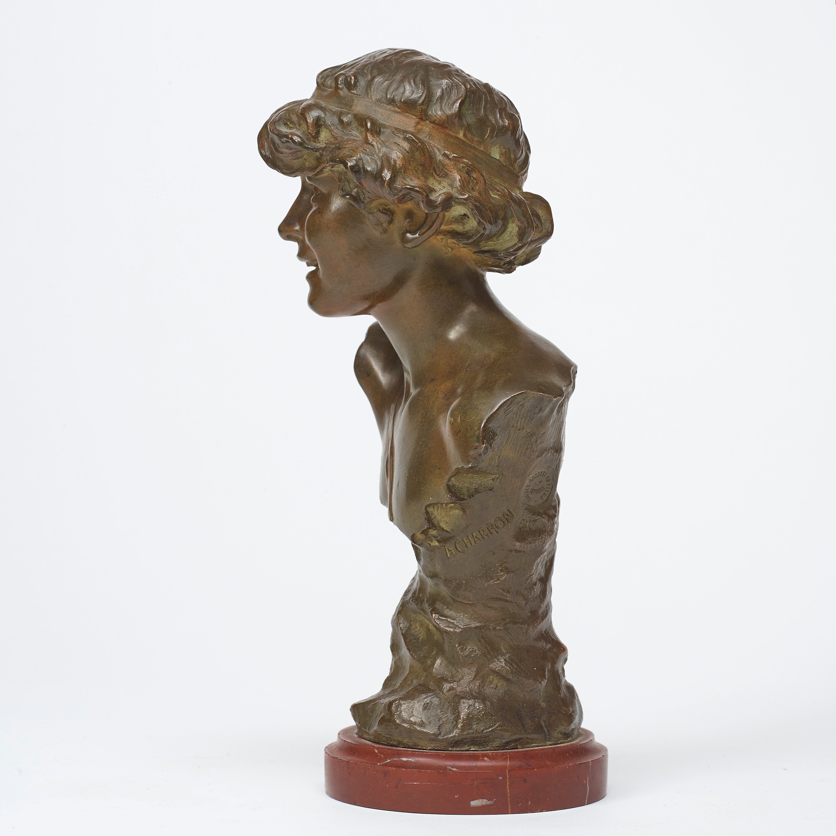 Alfred Joseph Charron, Youth. Bukowskis