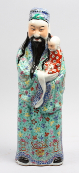 45037. FIGURIN, porslin. Kina.