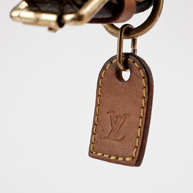LOUIS VUITTON, a monogram canvas dog collar, "Baxter Dog Collar