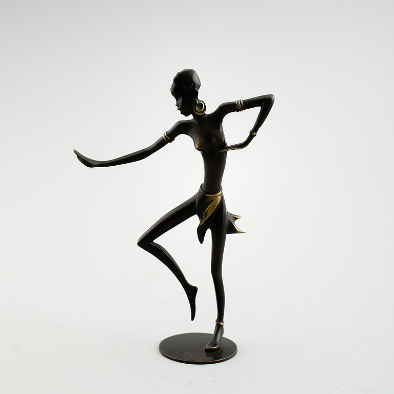 SKULPTUR, brons, Richard Rohac, Österrike, 1900-talets mitt. - Bukowskis