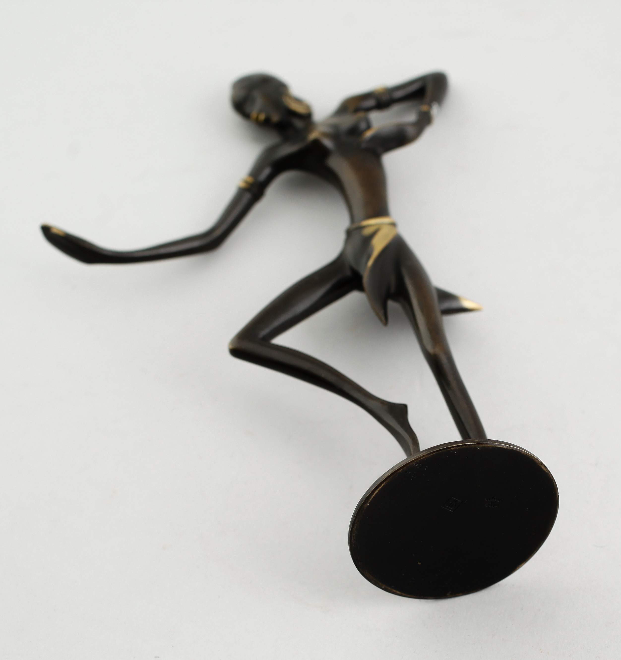 SKULPTUR, brons, Richard Rohac, Österrike, 1900-talets mitt. - Bukowskis