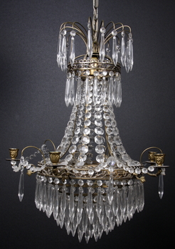 46547. LJUSKRONA, empirstil, 1900-tal. H tot 80.