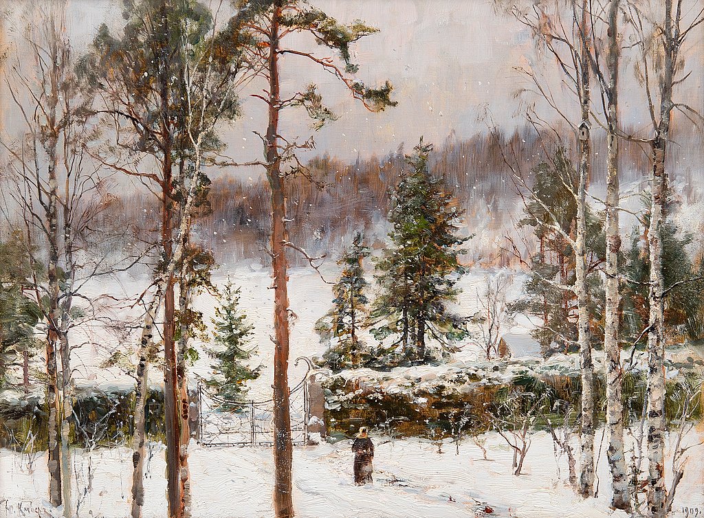 Julius von Klever, SNOWFALL. Bukowskis