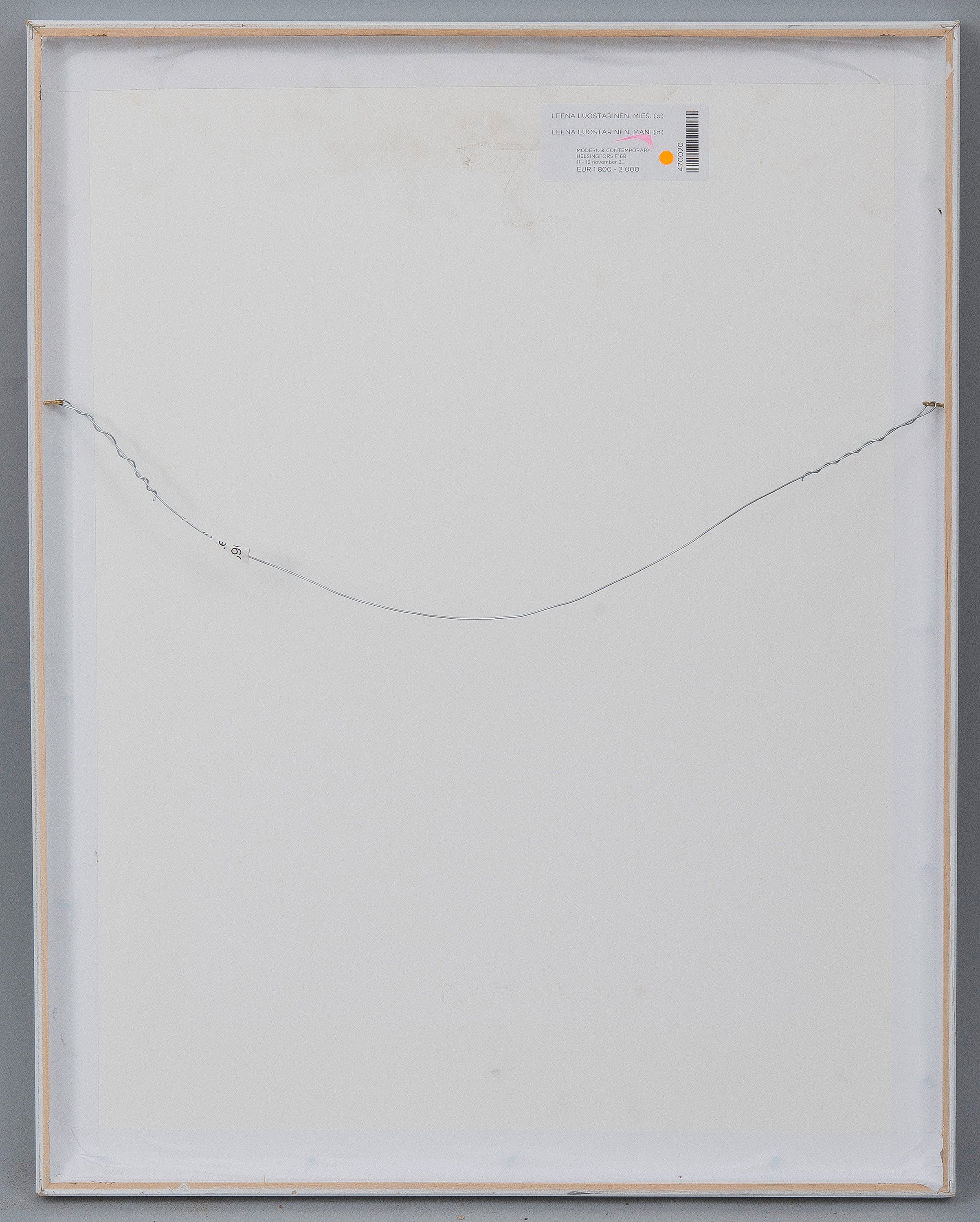 Leena Luostarinen, MIES. Bukowskis