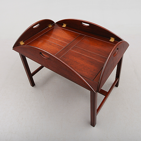 Soffbord, sk butlers tray, sent 1900 tal. bukowskis