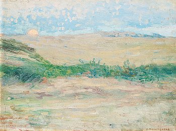 543. Anshelm Schultzberg, "Månuppgång, Etaples 1890".