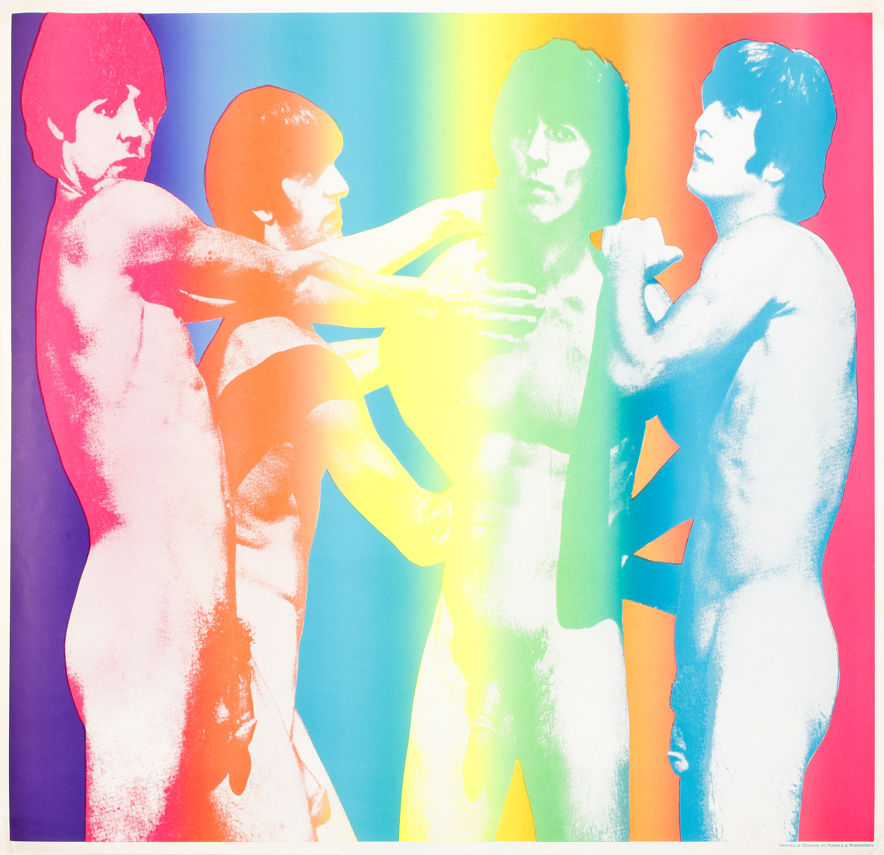 RICHARD BERNSTEIN, "Beatles" Nude Print, tryckt av Permild & ...