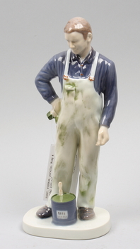 50887. FIGURIN, porslin, Bing  Gröndal 1900-tal.