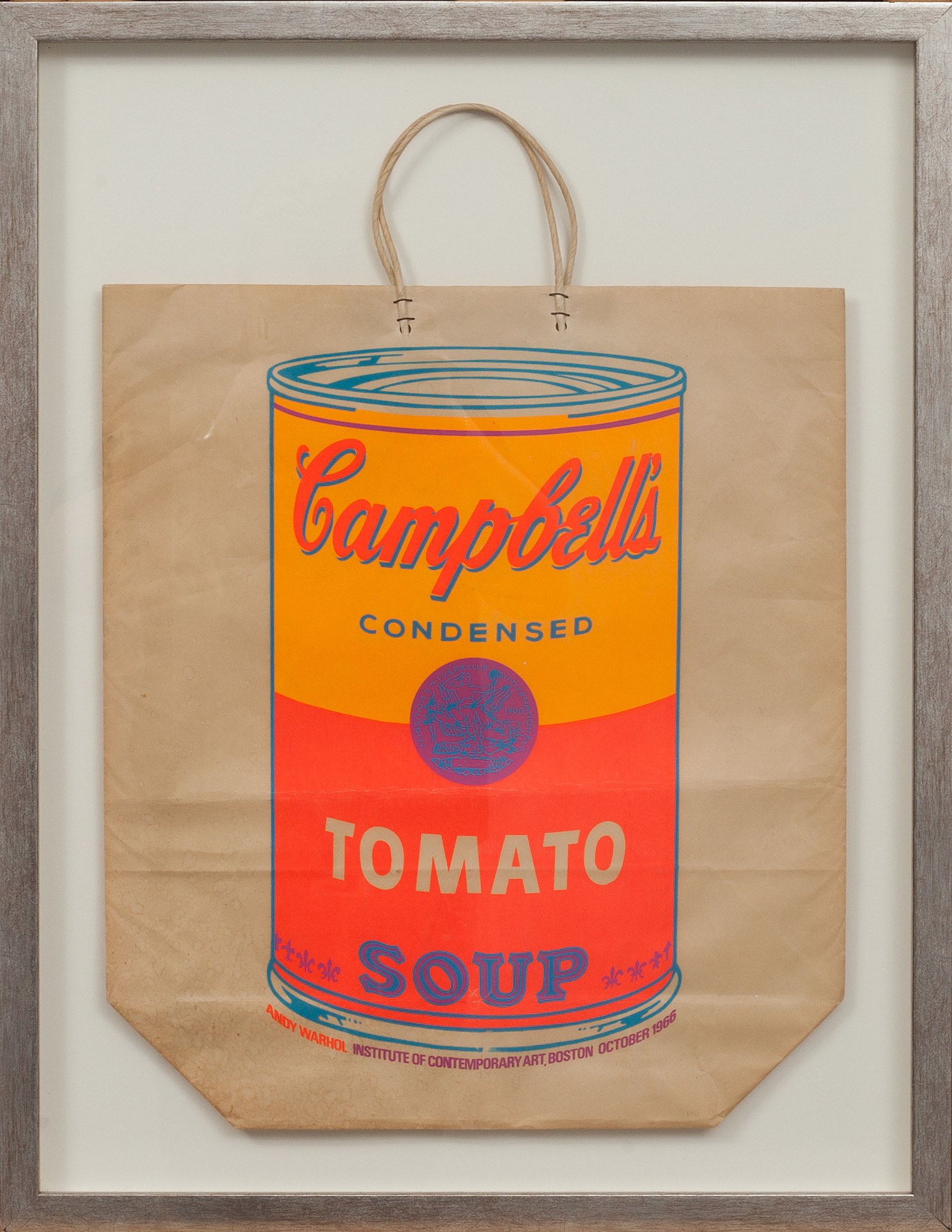 Andy Warhol, "Campbell's soup can (Tomato)". Bukowskis
