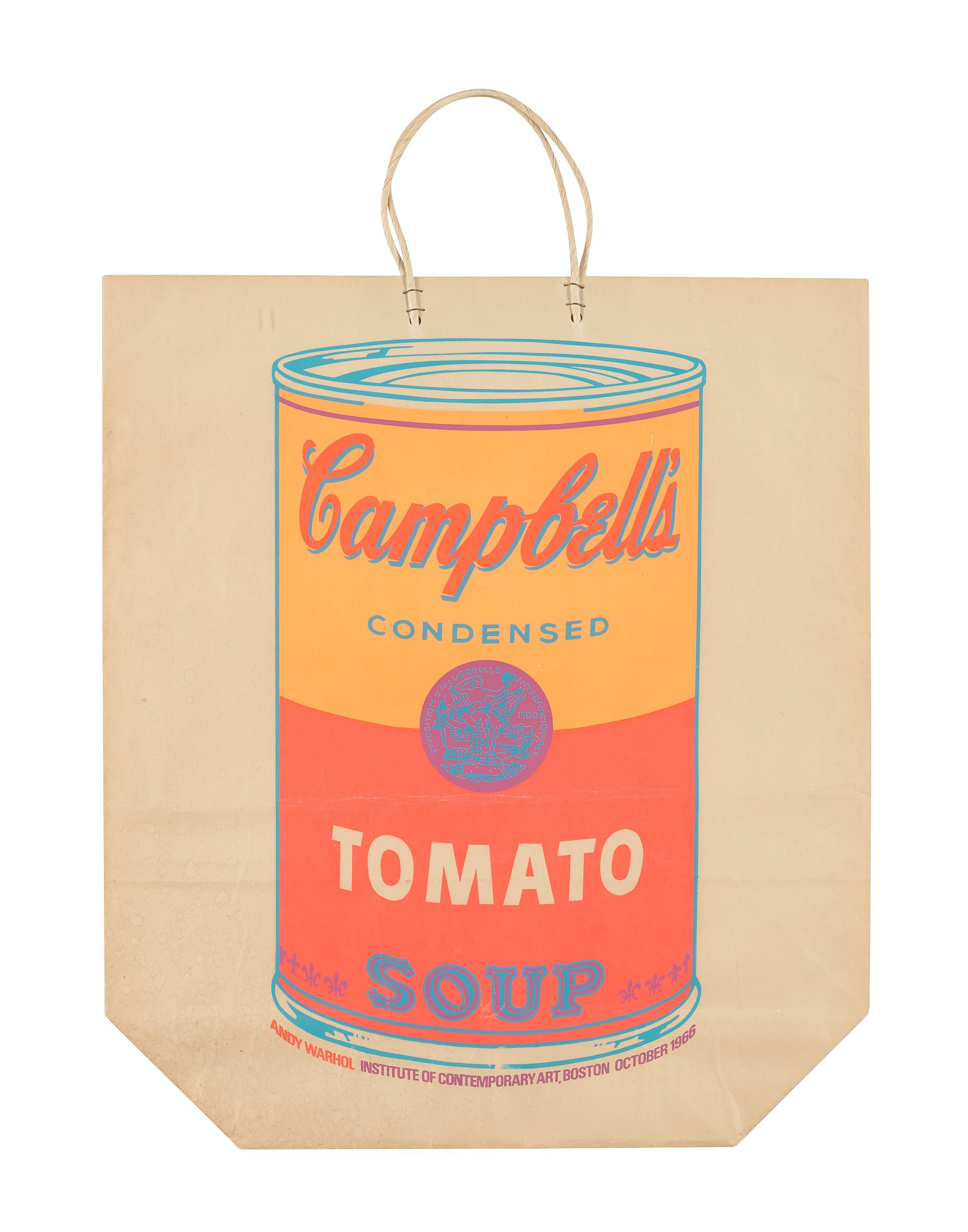 Andy Warhol, "Campbell's soup can (Tomato)". Bukowskis