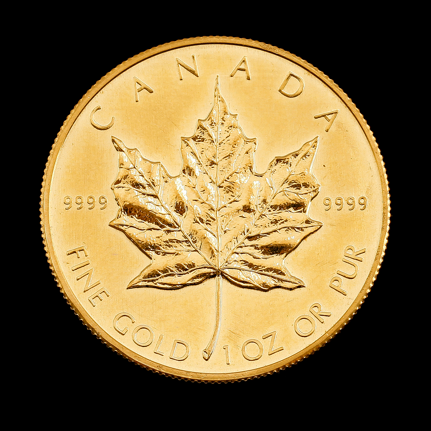 GULDMYNT, fine gold, 50 dollar, Elizabeth II, Canada, 1983. Vikt ca 31 gram. Bukowskis GULDMYNT, fine gold, 50 dollar, Elizabeth II, Canada, 1983. Vikt ca 31 gram. Bukowskis