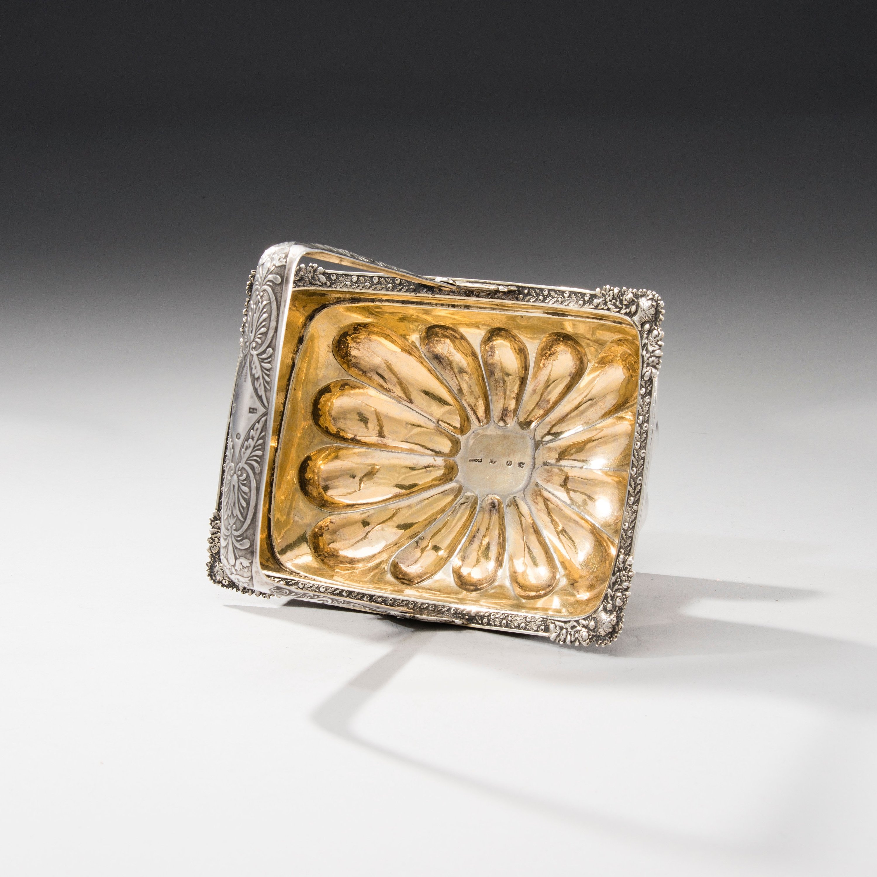 A RUSSIAN BREAD BASKET. РУССКАЯ КОРЗИНКА ДЛЯ ХЛЕБА. Bukowskis