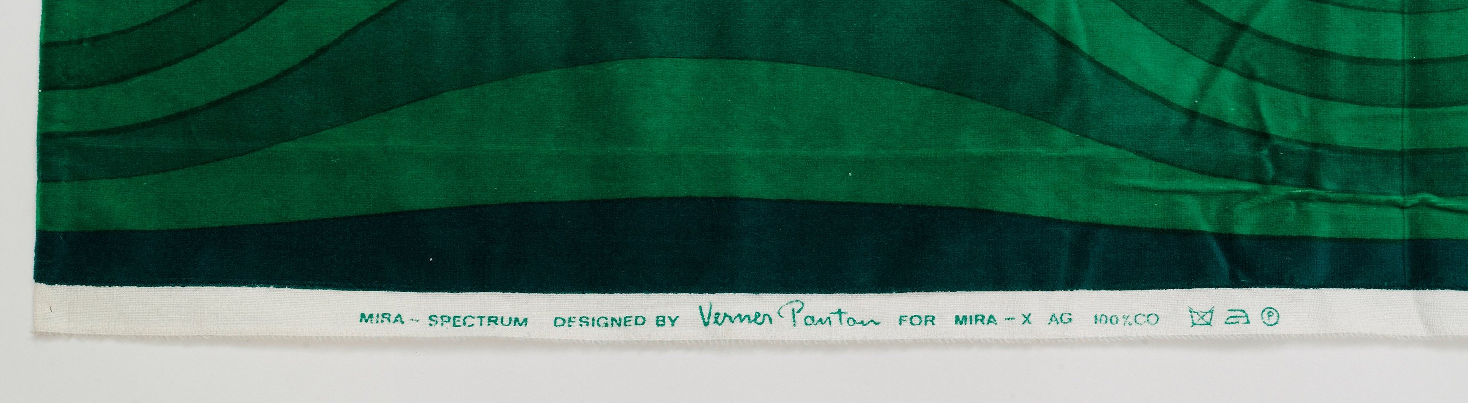 Verner Panton Curtains 3 Pieces And Samplers 10 Pieces Cotton