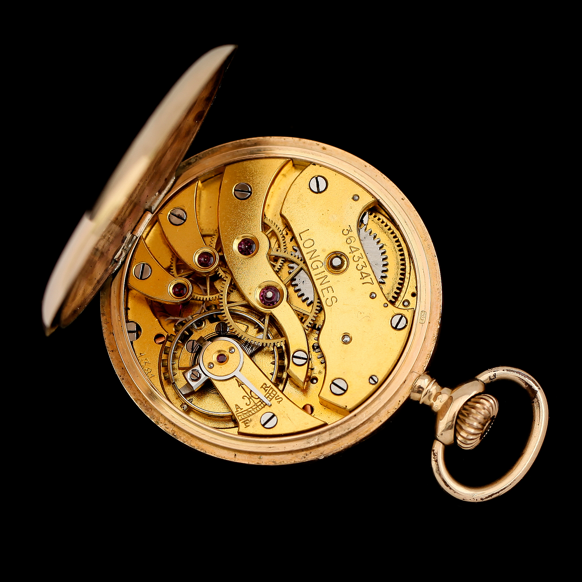 FICKUR, 14 k guld, Longines, 1900-talets första hälft. - Bukowskis