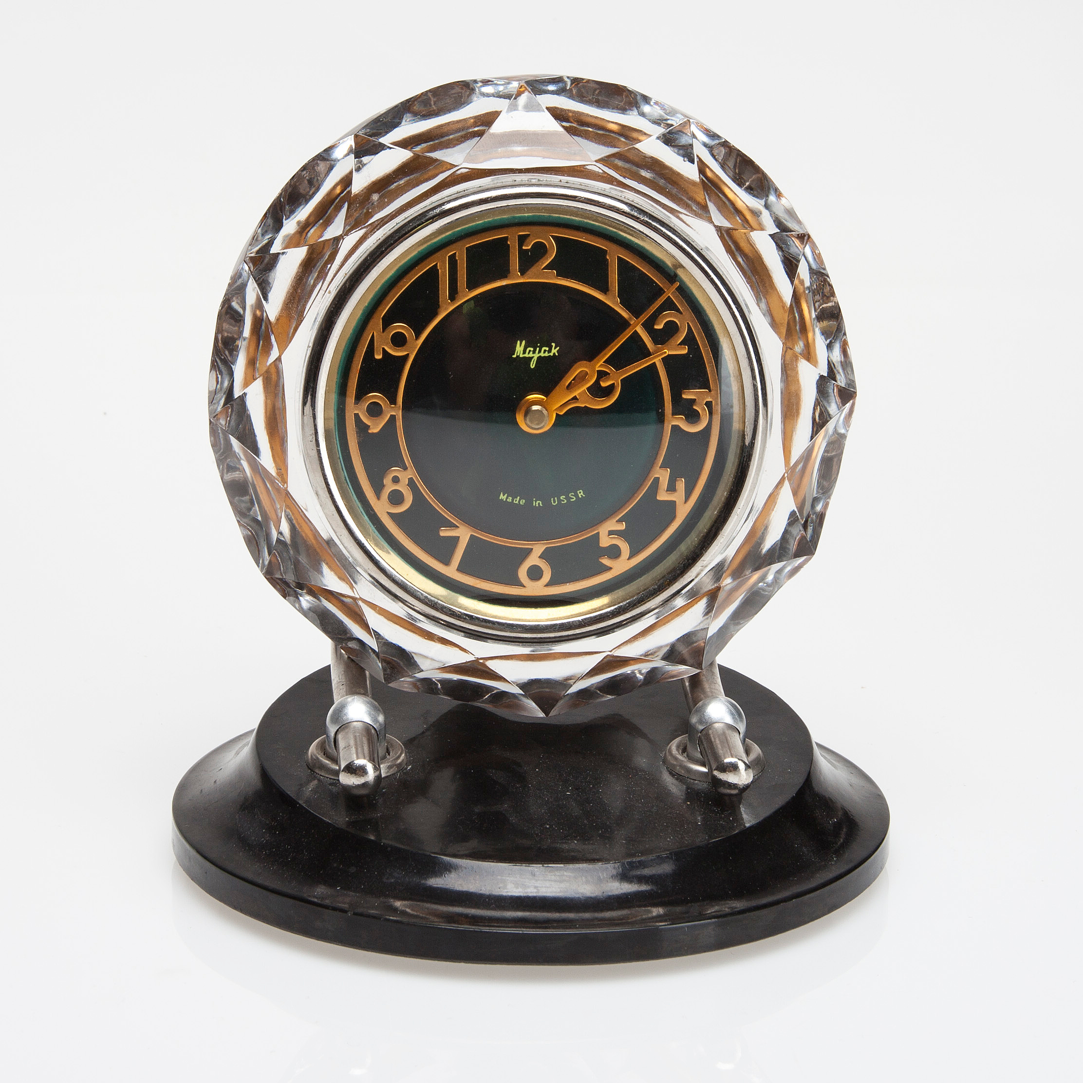 MANTEL CLOCK, Majak, USSR, 1960s/70s. Bukowskis