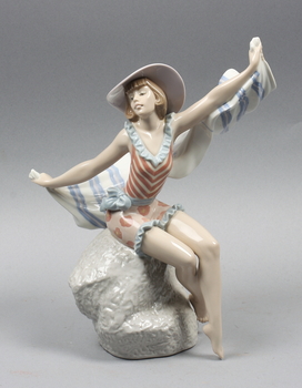 56867. FIGURIN, porslin, Lladro. Tillverkningsår 1990-1993.