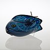 An Alessandro Pianon 'Pulcino' glass bird, Vistosi, Italy 1960's.