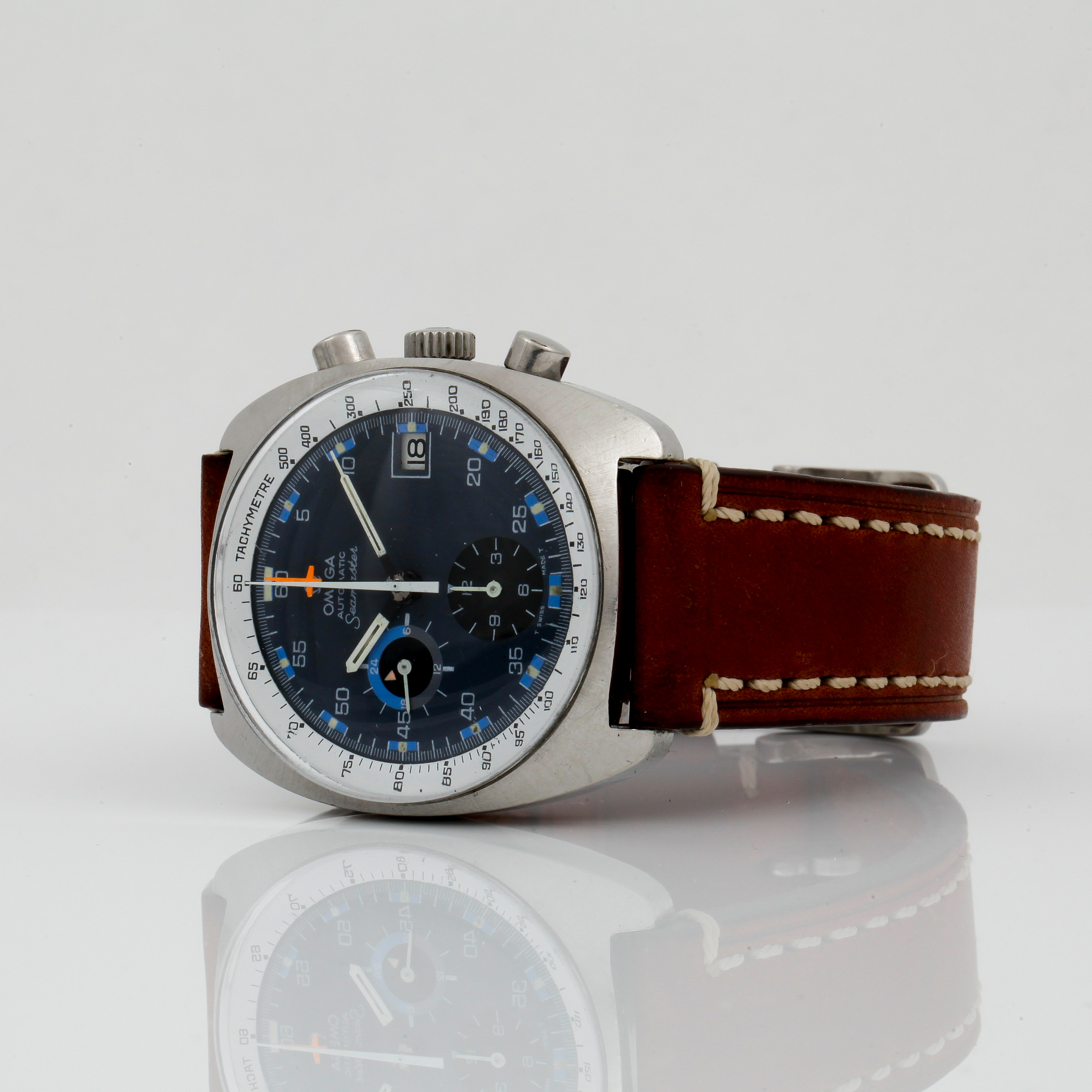 ARMBANDSUR, herr, stål, Omega Seamaster Automatic 176.007. - Bukowskis