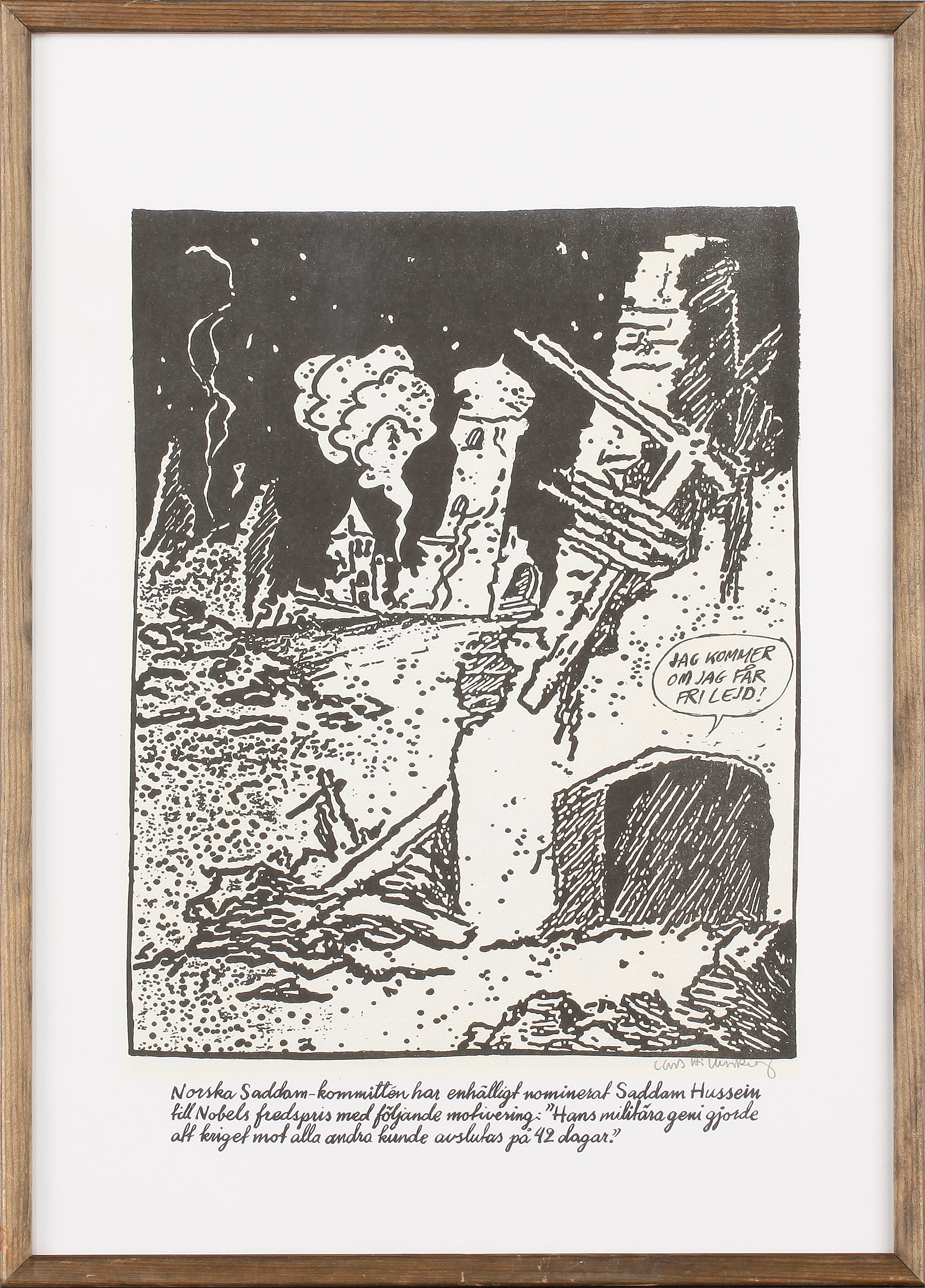 LARS HILLERSBERG, 10 st, litografier, signerade. Bukowskis