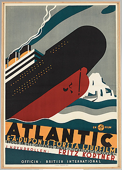 163. Otto G Carlsund (Attributed to), "Atlantic".