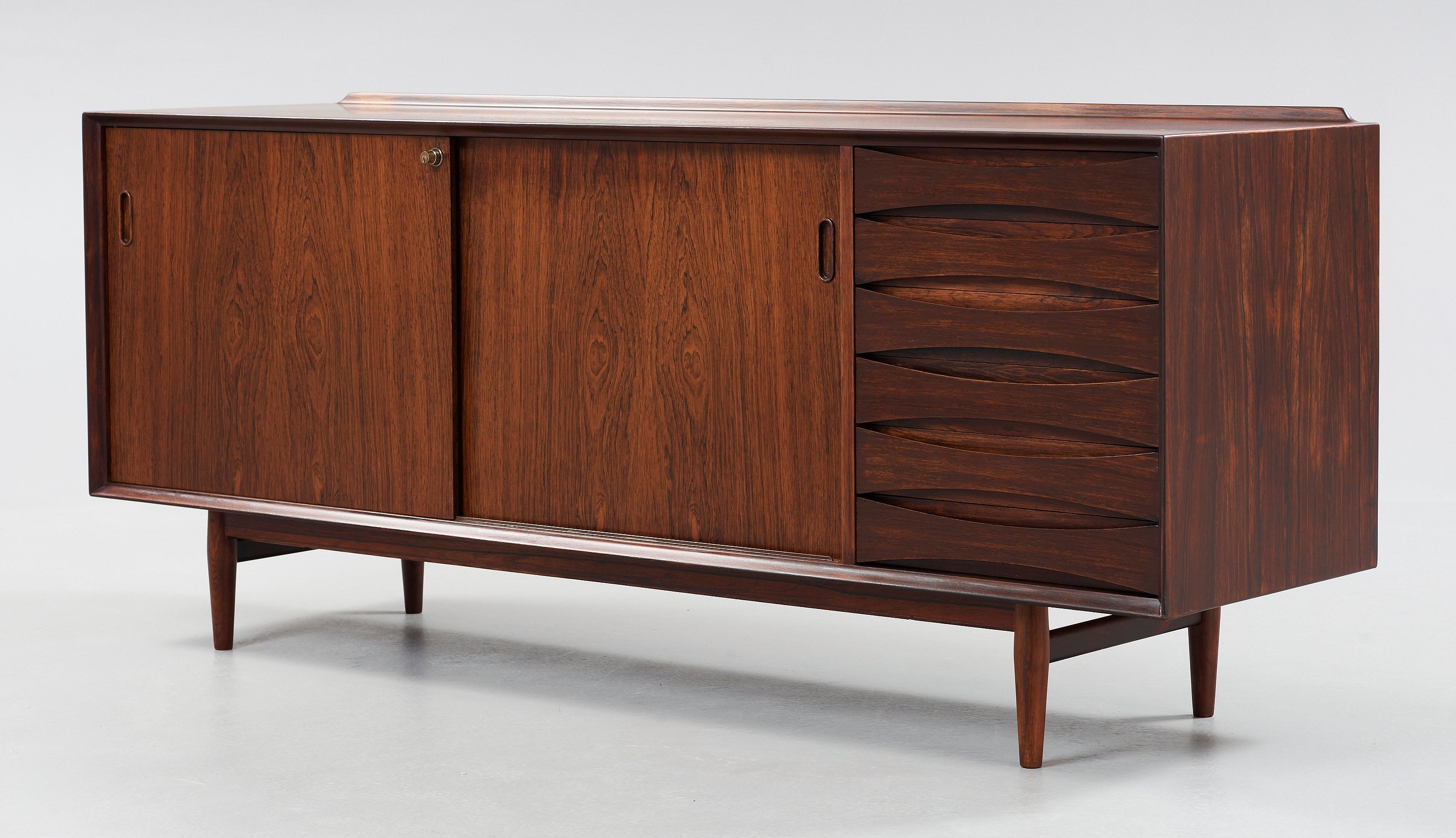An Arne Vodder palisander sideboard, 'No 29', Sibast Furniture, Denmark