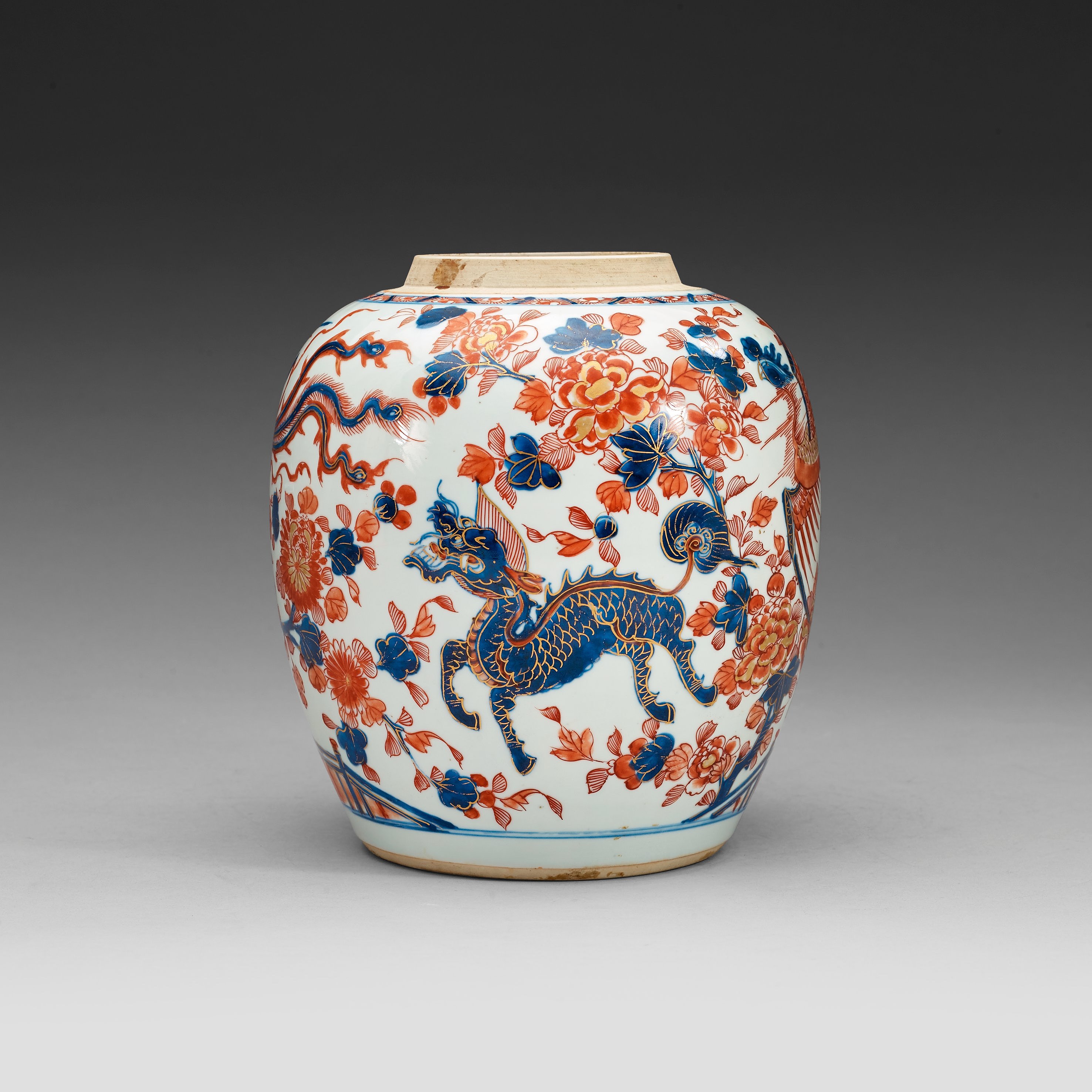 A imari jar, Qing dynasty Kangxi (16621722). Bukowskis