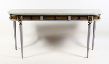 58641. SIDEBOARD. Gustaviansk stil. Proveniens Château de lAngotière, Normandie.