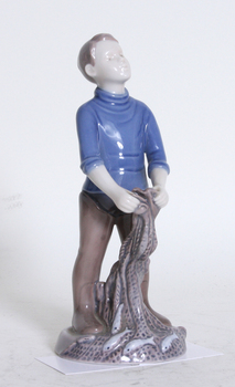 58695. FIGURIN, porslin, Bing  Gröndahl, Danmark.