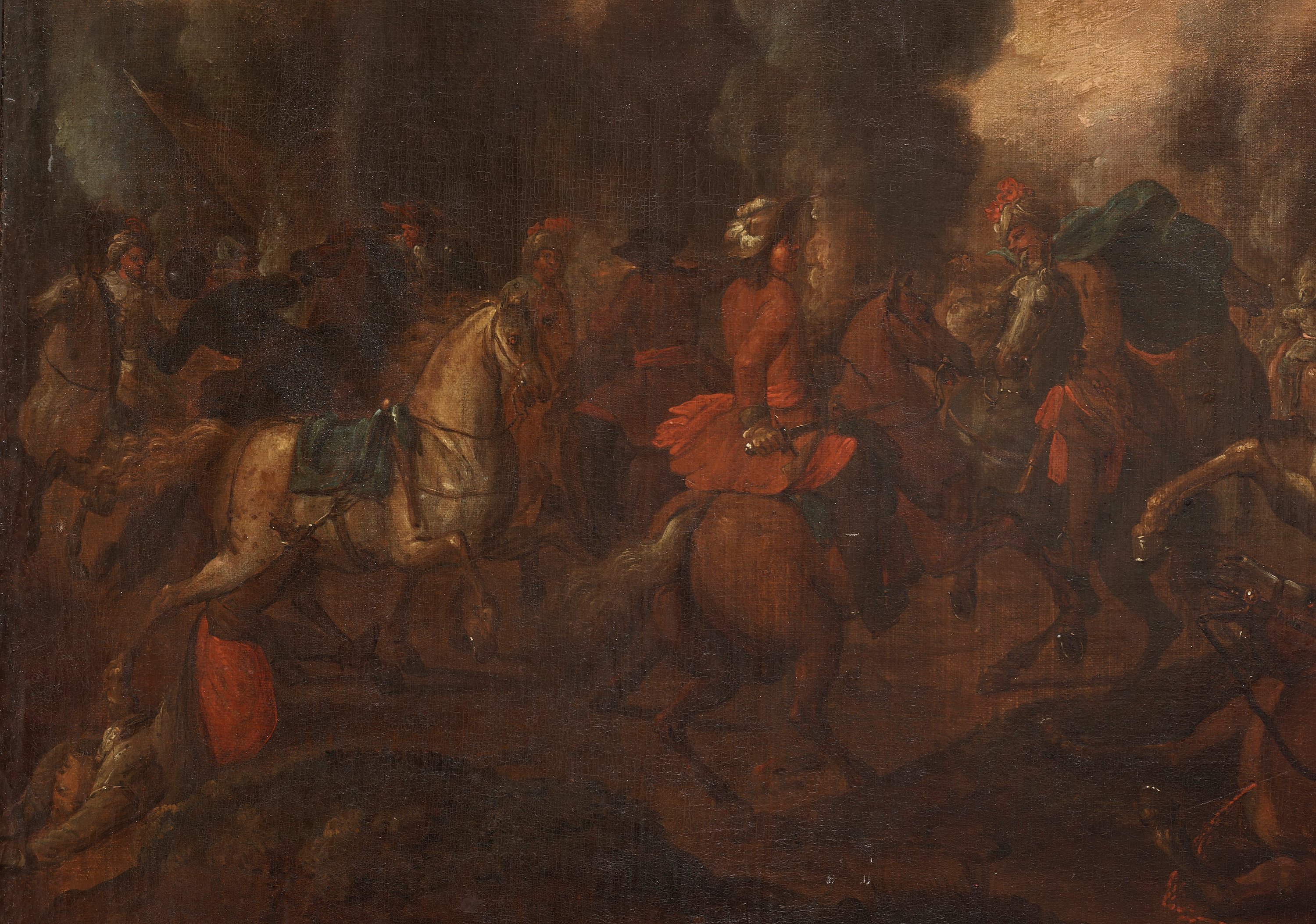 Palamedes Palamedesz. II, Cavalry skirmish. Bukowskis