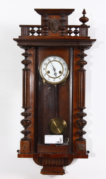 59741. VÄGGPENDYL, nyrenässans, sent 1800-tal.