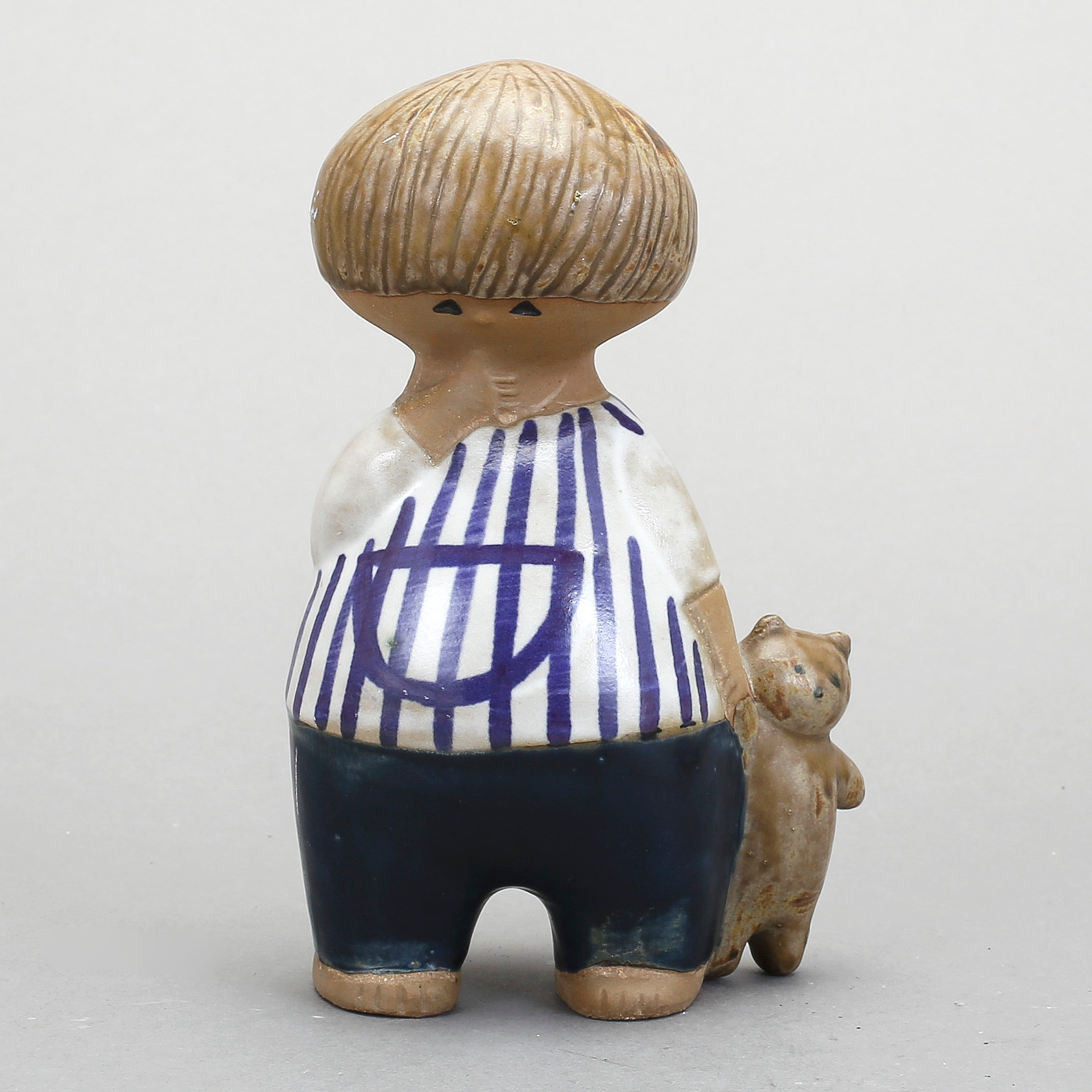 FIGURIN Stengods Lisa Larson Gustavsberg Malin Formgiven 1962 