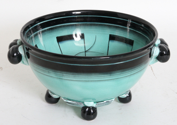 61457. SKÅL, flintgods, Ilse Claeson, Rörstrand.