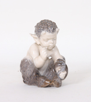 63021. FIGURIN, porslin, Kongl Dansk,