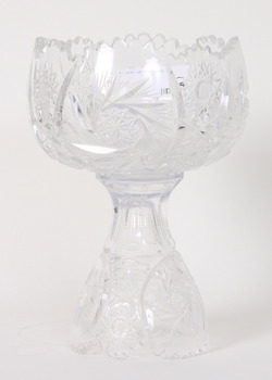 64447. SKÅL PÅ FOT, glas.