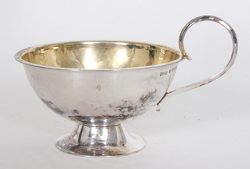 64531. PUNSCHBÄGARE, 12 st, silver, 1900-tal.
