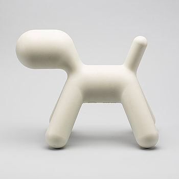 Chaise Sculpturale Chien Puppy De Eero Aarnio Pour Magis - Bleu Clair - Design Italien