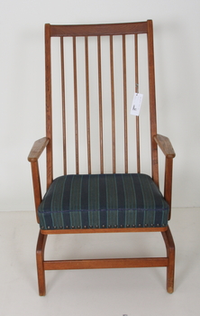 65585. GUNGSTOL, Danmark, teak 1960-tal.