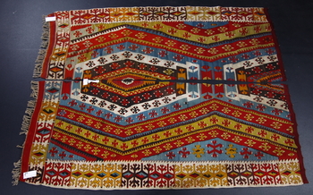 66931. KELIMMATTOR, 4 våder, 1900-tal. 173 x 211 resp 86 x 224, 86 x 224.