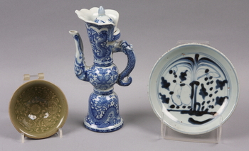68277. PARTI PORSLIN, 3 delar, Kina. 1900-talets slut.