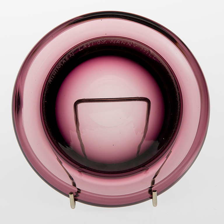 NANNY STILL, VATI, lasia, signeerattu Nanny Still Riihimäen Lasi Oy ...