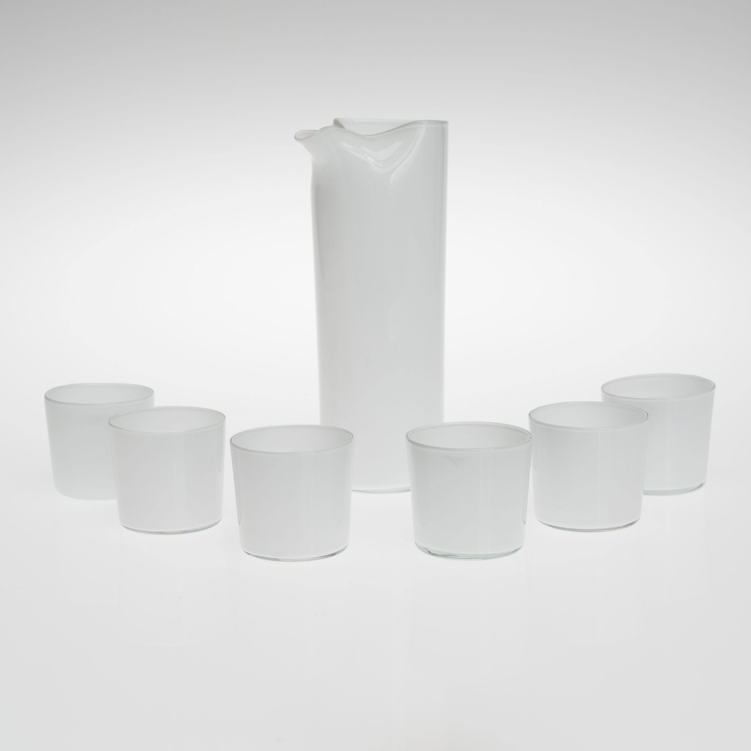 MAIRE GULLICHSEN, MEHUSETTI, lasia, 6+1 osaa, Iittala. Bukowskis