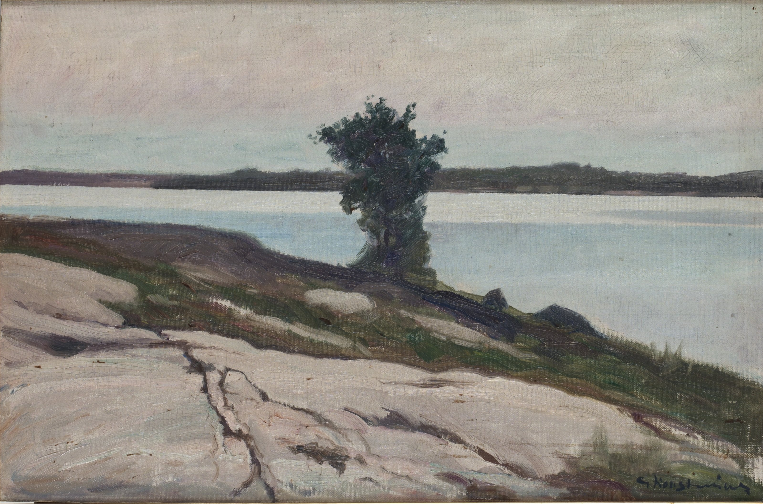 Evald Kallstenius, Skärgårdsklippa. Bukowskis