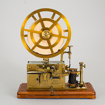 TELEGRAF, Öller & Co, Stockholm, sent 1800-tal. - Bukowskis