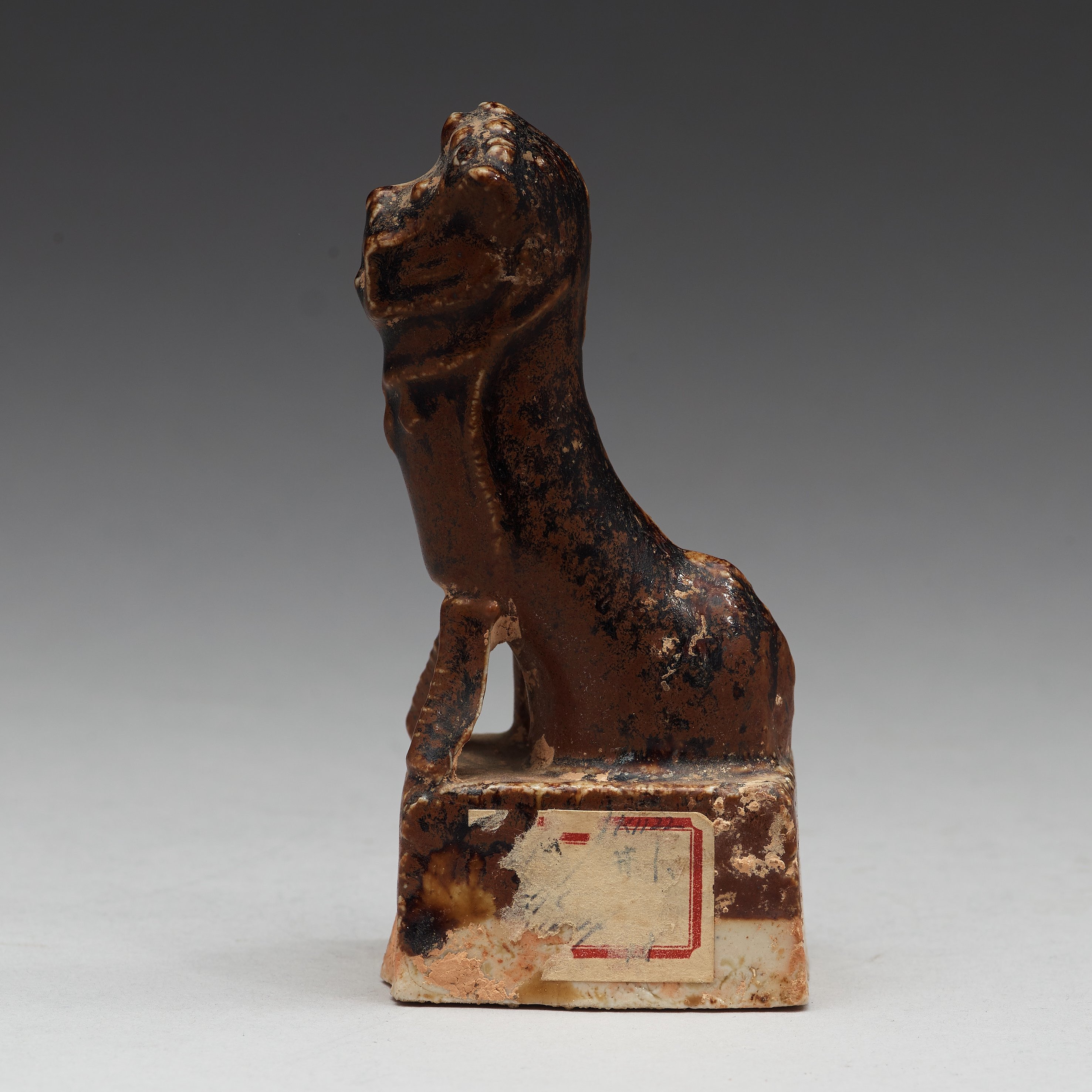 A Brown glazed joss stick holder, Ming dynasty (13681643). Bukowskis