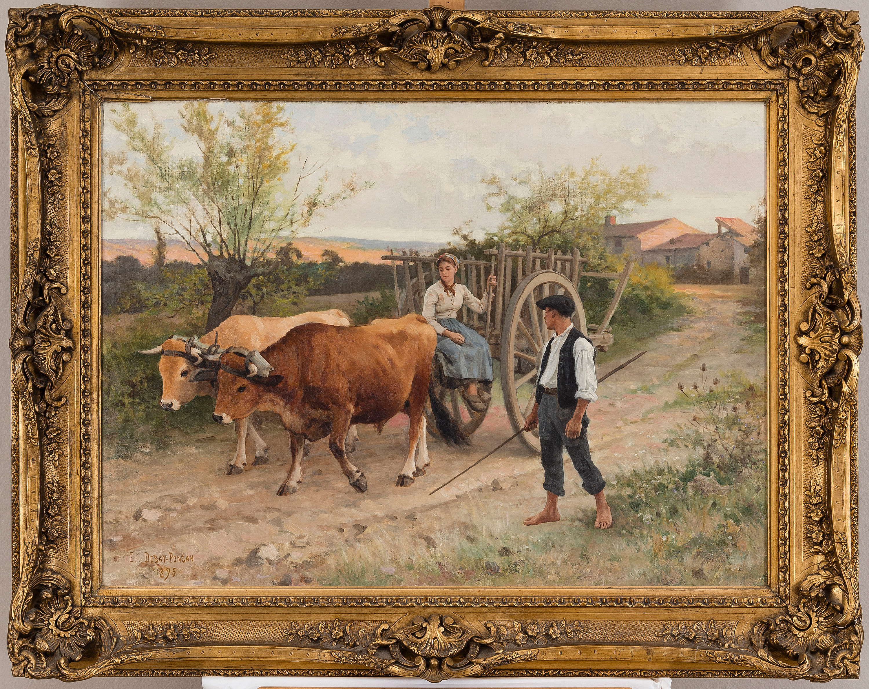 EDOUARD BERNARD DEBATPONSAN, TO THE FIELDS. Bukowskis