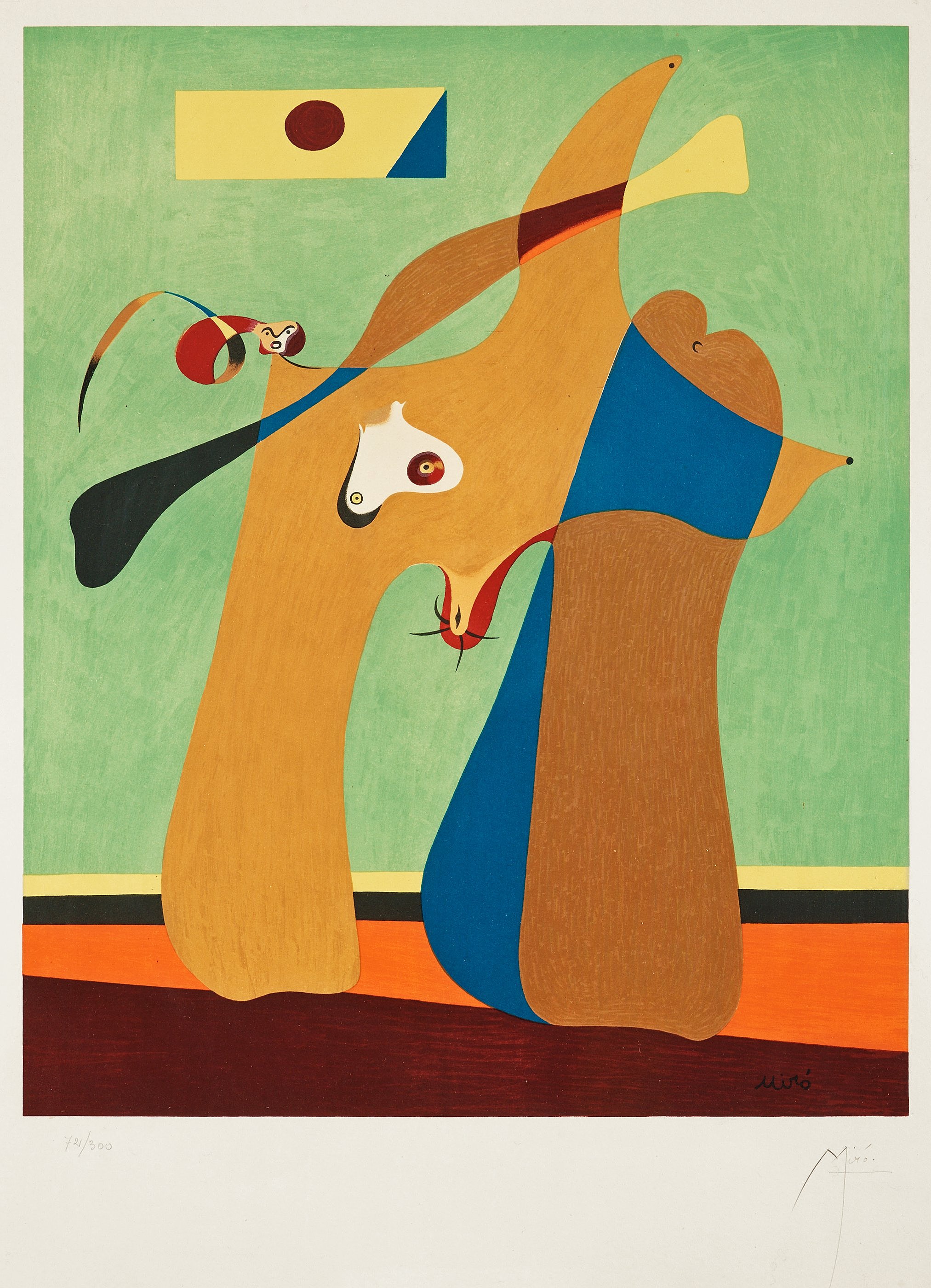 Joan Miró After, "Une Femme". - Bukowskis
