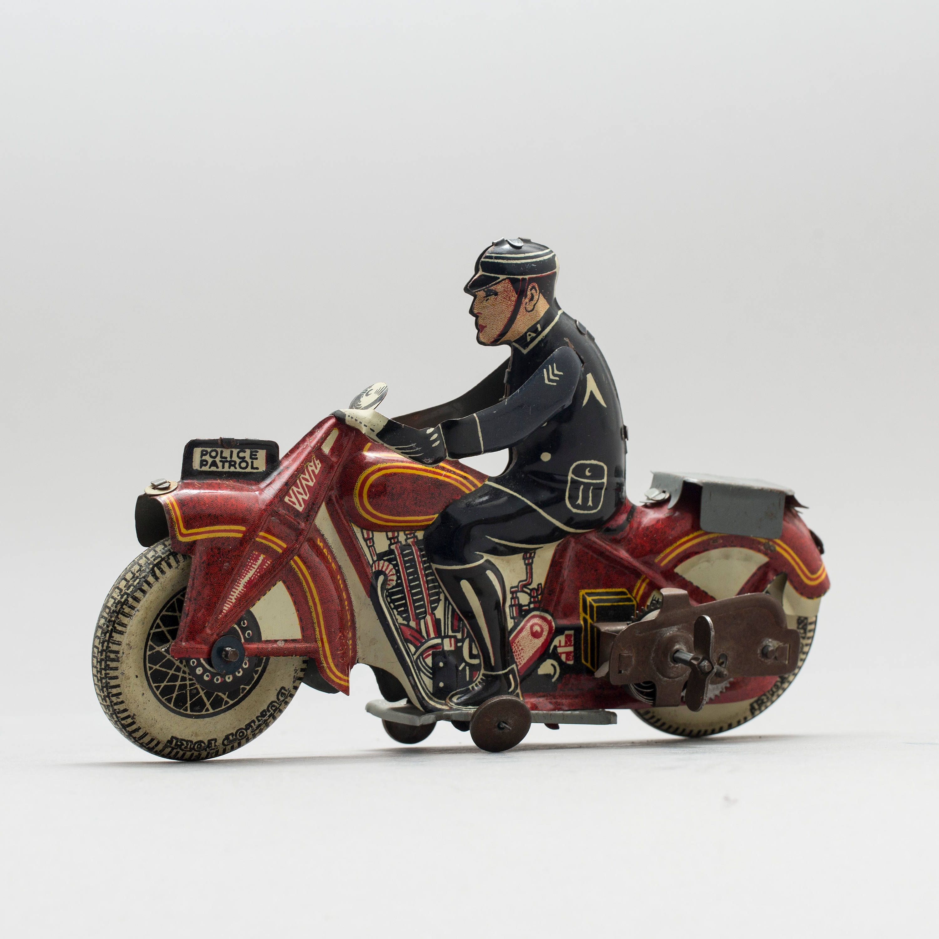 Mettoy - Police Patrol motorcycle 1950-1955 | Vintage Toys | , casa d'aste