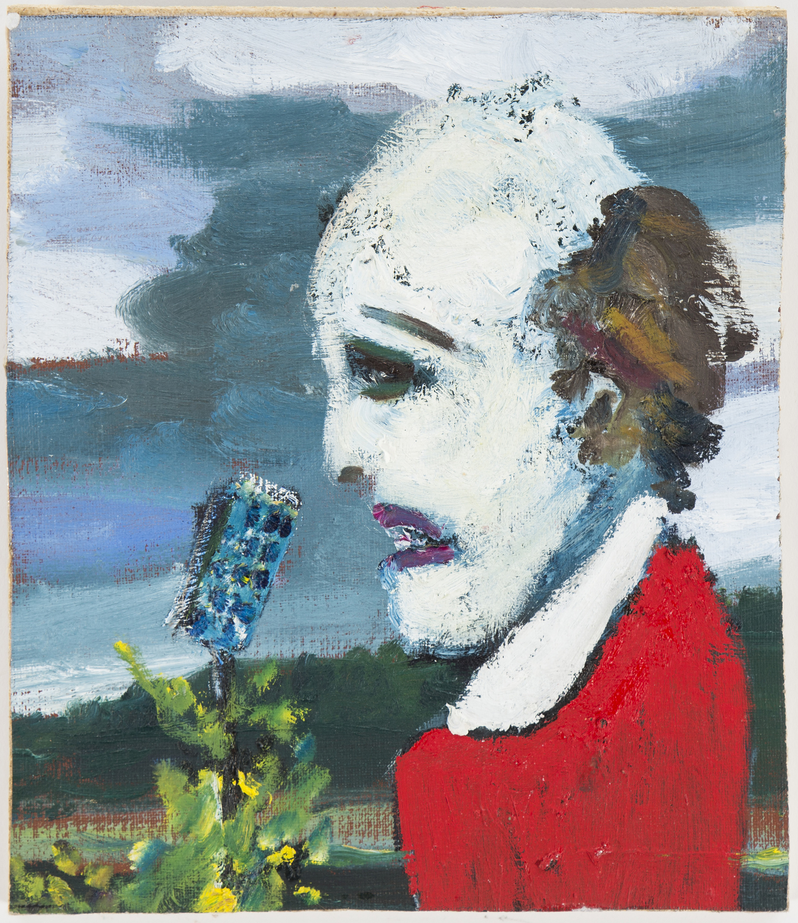 HANS WIGERT Oil On Canvas On Verso Signed And Dated Stavsn s 2009 hans-wigert-oil-on-canvas-on-verso-signed-and-dated-stavsn-s-2009