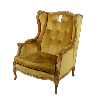 77393. FÅTÖLJ. Rokokostil.